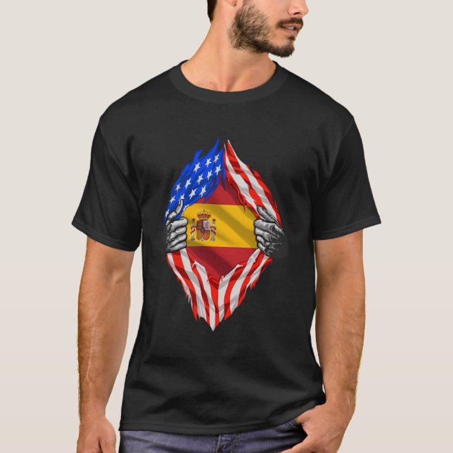 Camiseta Patrimonio Súper Español España Rota Regalo Bander (Anverso)