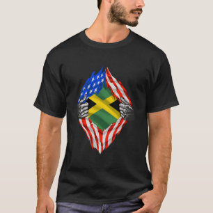 Camiseta Patrimonio Súper Jamaiquino Orgulloso Jamaica Root
