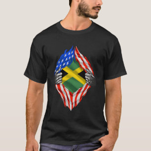 Camiseta Patrimonio Súper Jamaiquino Orgulloso Jamaica Root