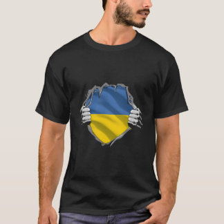 Camiseta Patrimonio superucraniano orgulloso de Ucrania ena