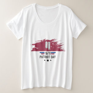 Camiseta Patriot 9-11 Day Plus Size