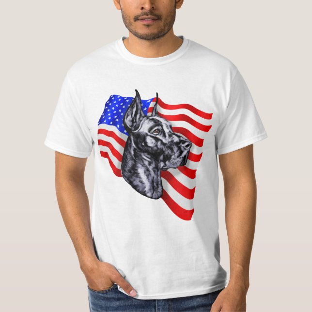 Camiseta Patriot Dane Black (Anverso)