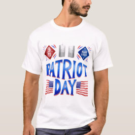 Camiseta Patriot Day 9.11.2001 N'oubliez jamais le 11 septe