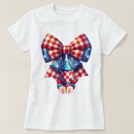 Camiseta Patriot Gingham Art