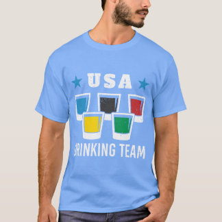 Camiseta Patriot Olympic Usa Drinkingeam Beer amigo