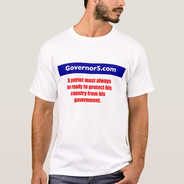 Camiseta Patriota (Anverso)