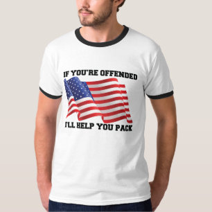 Camiseta patriota americano