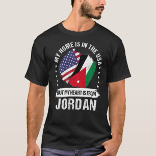 Camiseta Patriota americano Jordania Bandera Ro Americano