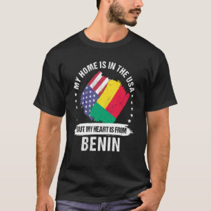 Camiseta Patriota beninés-estadounidense se enorgullece de