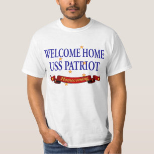 Camiseta Patriota casero agradable de USS