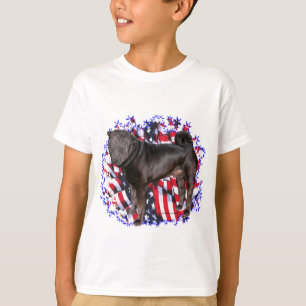 Camiseta Patriota chino de Shar-Pei