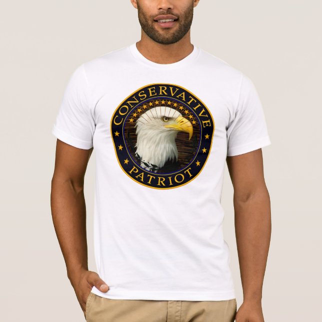 Camiseta Patriota conservador (Anverso)