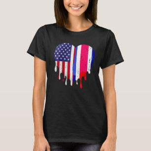 Camiseta Patriota costarricense cultivó derretimiento de pa