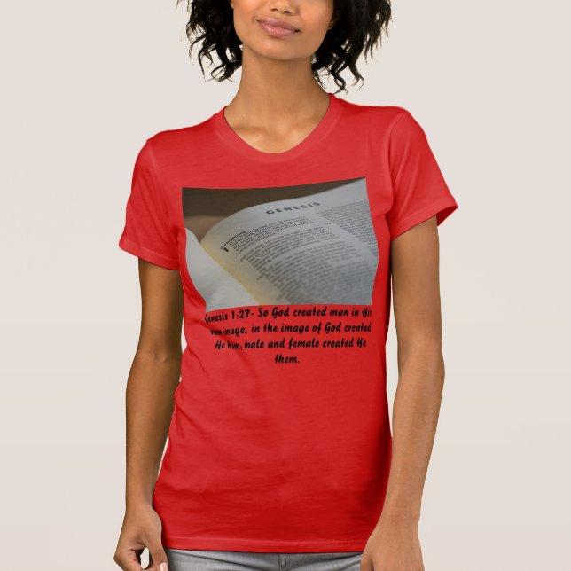 Camiseta Patriota cristiana de la mujer. Todos los colores/
