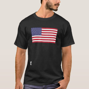 Camiseta Patriota de Bandera de Estados Unidos