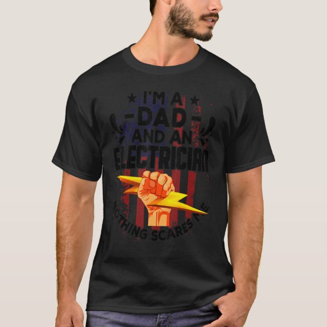 Camiseta Patriota de la Bandera Estadounidense (Anverso)