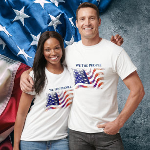 Camiseta Patriota de la Bandera Estadounidense, Nosotros El