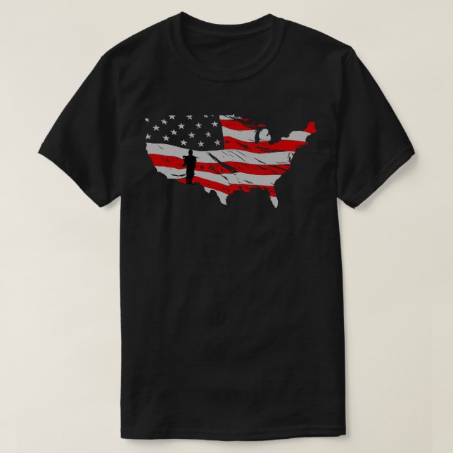 Camiseta Patriota de la libertad (Diseño del anverso)