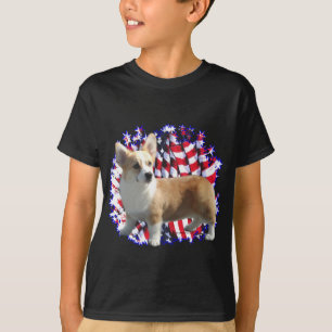 Camiseta Patriota del Corgi Galés del Pembroke