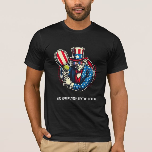 Camiseta Patriota del Día de la Independencia del Baloncest (Anverso)