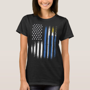 Camiseta Patriota del mes de la herencia hispánica uruguaya