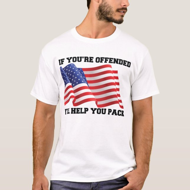 Camiseta Patriota estadounidense (Anverso)