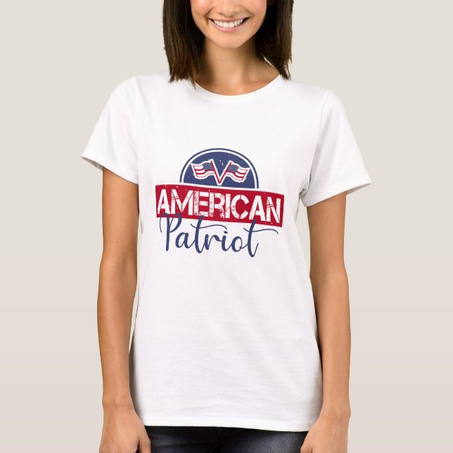 Camiseta Patriota estadounidense (Anverso)