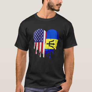 Camiseta Patriota Estadounidense Barbadense Crece País Derr