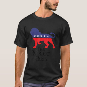 Camiseta Patriota estadounidense Fiesta León Conservador Pa