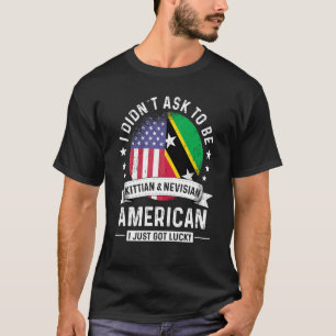 Camiseta Patriota estadounidense kitano-nevisiano crece ban