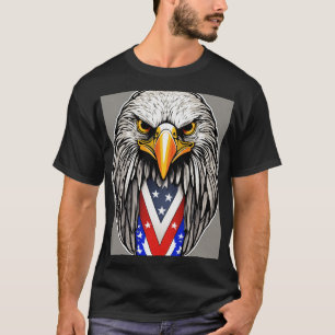 Camiseta Patriota estadounidense Pegatina Oval: Orgullo del