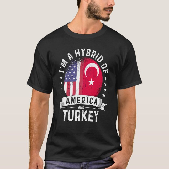 Camiseta Patriota estadounidense turco Groar el humor de la (Anverso)