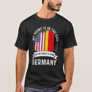 Camiseta Patriota germano-estadounidense se enorgullece de 