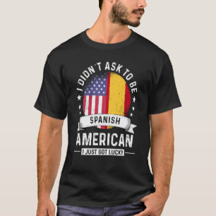 Camiseta Patriota hispanoamericano crece bandera del humor