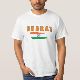 Camiseta patriota india, camiseta con bandera indi