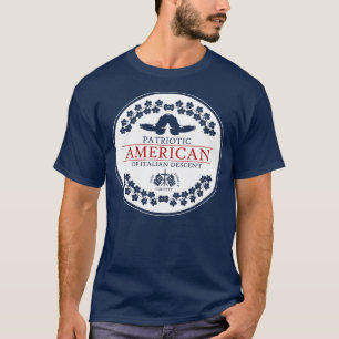 Camiseta PATRIOTA italiano-estadounidense