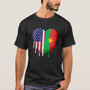 Camiseta Patriota norteamericano burkinabé cultivó el derre