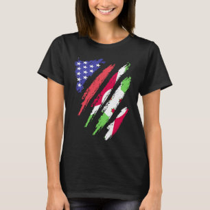 Camiseta Patriota norteamericano de Burundi cultiva franjas