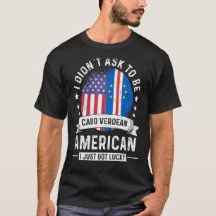 Camiseta Patriota norteamericano de Cabo Verde Grown Humor 