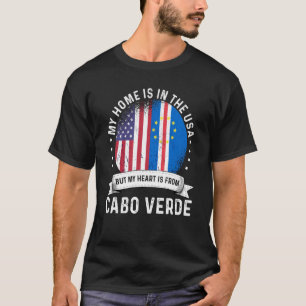 Camiseta Patriota norteamericano de Cabo Verde se enorgulle