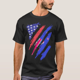 Camiseta Patriota norteamericano de Nueva Zelanda crece pab