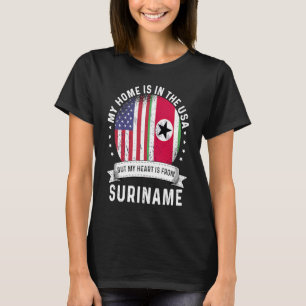 Camiseta Patriota norteamericano de Surinam crece orgulloso