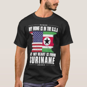 Camiseta Patriota norteamericano de Surinam crece orgulloso