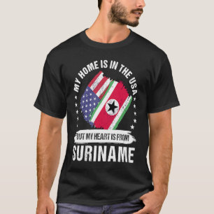 Camiseta Patriota norteamericano de Surinam se enorgullece