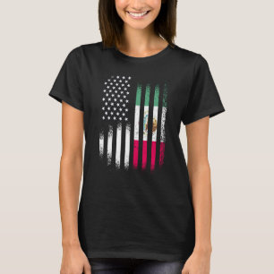 Camiseta Patriota norteamericano mexicano crece el país Ban