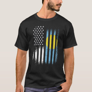 Camiseta Patriota norteamericano palauano crece el país Ban