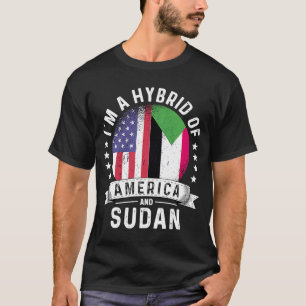 Camiseta Patriota norteamericano sudanés cultivó humor en s