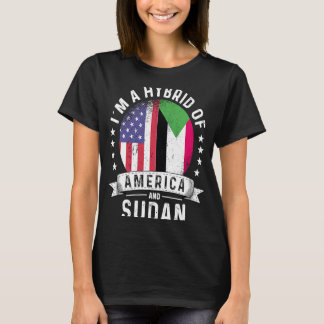 Camiseta Patriota norteamericano sudanés cultivó humor en s