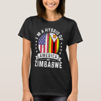 Camiseta Patriota norteamericano zimbabuense crece humor en