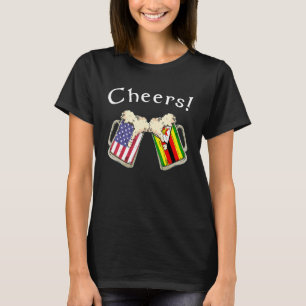 Camiseta Patriota norteamericano zimbabuense cultivó vitupe